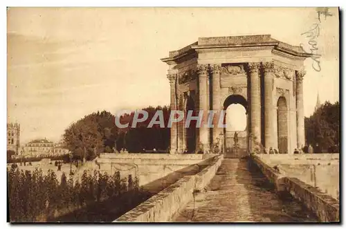 Cartes postales Montpellier Le Chateau D&#39Eau