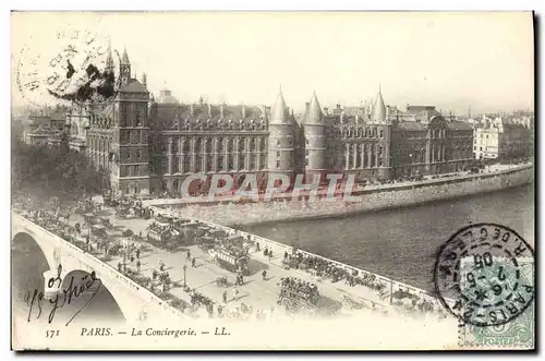 Cartes postales Paris La Conciergerie