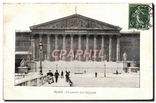 Cartes postales Paris Chambre Des Deputes