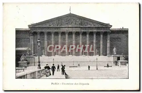 Cartes postales Paris Chambre Des Deputes