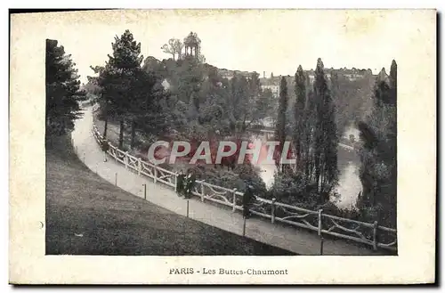 Cartes postales Paris Les Buttes Chaumont