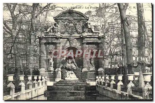 Ansichtskarte AK Paris La Fontaine De Medicis