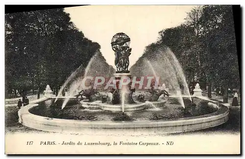 Ansichtskarte AK Paris Jardin Du Luexmbpourg La Fontaine Carpeaux