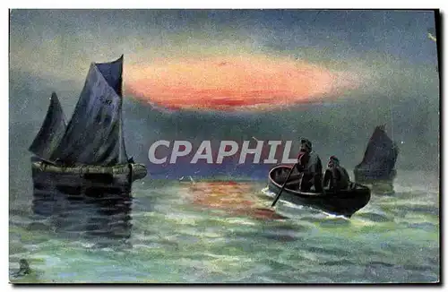 Cartes postales Bateau de peche