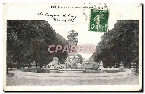 Cartes postales Paris La Fontaine Carpeaux