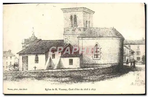 Ansichtskarte AK Eglise De M Vianney Cure d&#39Ars De 1818 a 1819