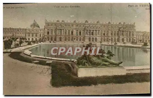 Cartes postales View on The Gordens Parc De Versailles