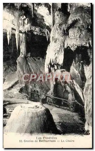 Cartes postales Les Pyrenees Grottes De Betharram La chaire