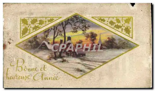 Cartes postales Fantaisie Bonne annee