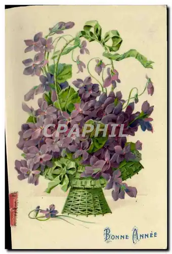 Cartes postales Fantaisie Fleurs