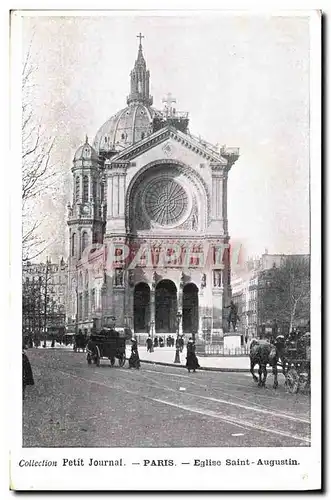 Cartes postales Paris Eglise Saint Augustin
