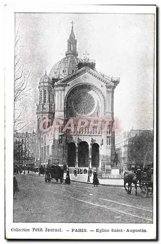 Cartes postales Paris Eglise Saint Augustin