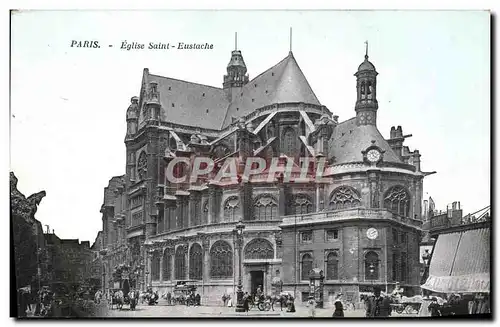 Cartes postales Paris Eglise Saint Eustache