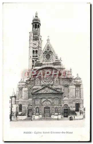 Cartes postales Paris Eglise Saint Etienne Du Mont