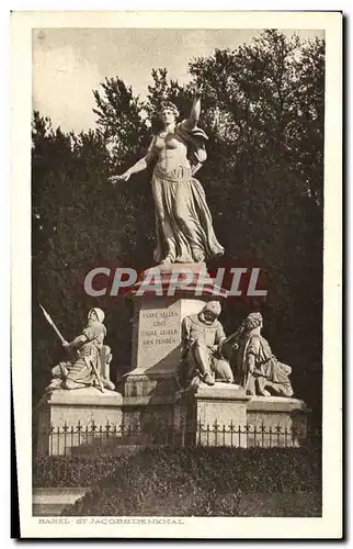 Ansichtskarte AK Basel St Jacobsdenkmal