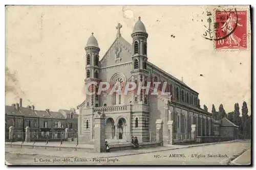 Ansichtskarte AK Amiens L&#39Eglise Saint Roch