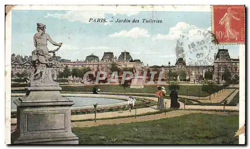 Cartes postales Paris Jardin Des Tuileries