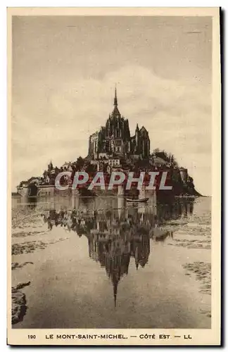 Cartes postales Le Mont Saint Michel Cote Est