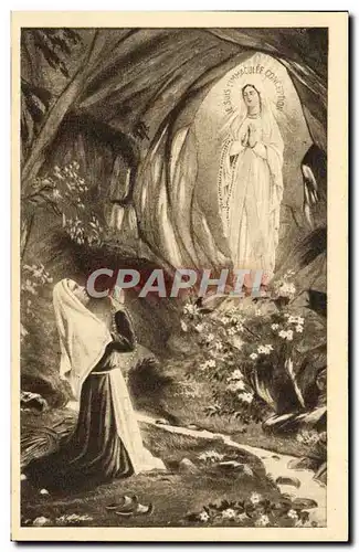 Cartes postales Lourdes L&#39Apparition