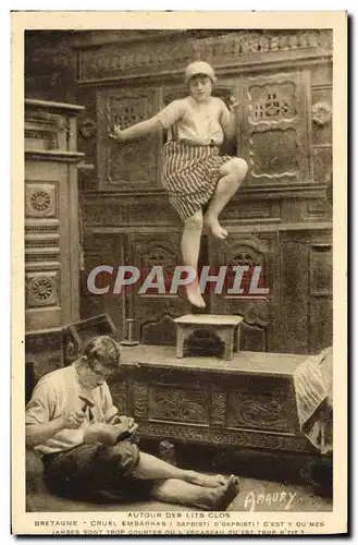 Cartes postales Bretagne Cruel Embarras Sapristi D&#39Sapristi Folklore