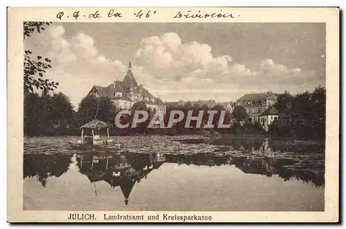 Cartes postales Julich Landratsamt Und Kreissparkasse
