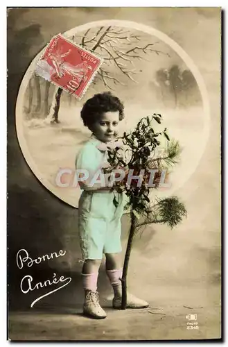 Cartes postales Fantaisie Enfant Bonne Annee