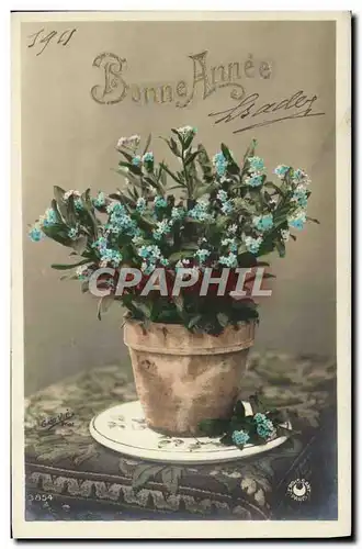 Cartes postales Fantaisie Fleurs