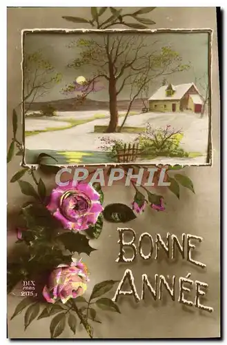 Cartes postales Fantaisie Bonne annee