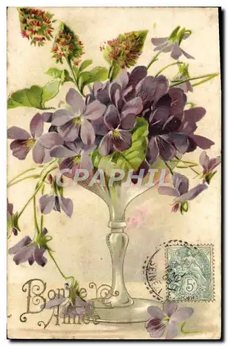 Cartes postales Fantaisie Fleurs