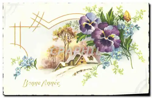 Cartes postales Fantaisie Bonne annee