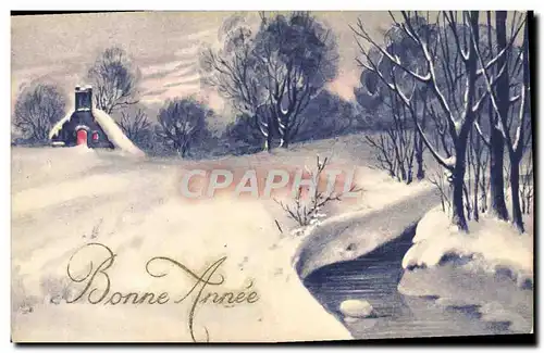 Cartes postales Fantaisie Bonne annee