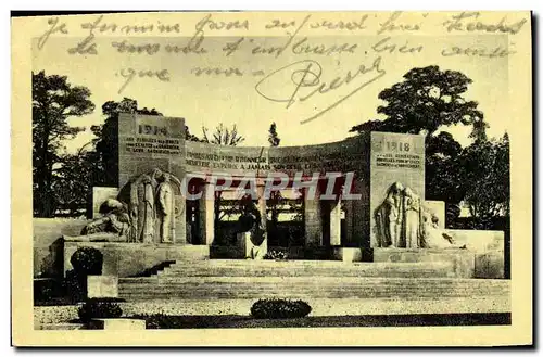 Ansichtskarte AK Reims Monument a la memoire de ses enfants morts pour la France Militaria