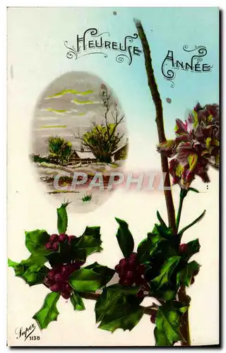 Cartes postales Fantaisie Bonne annee