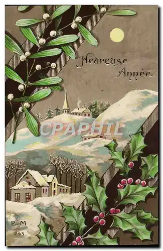 Cartes postales Fantaisie Bonne annee