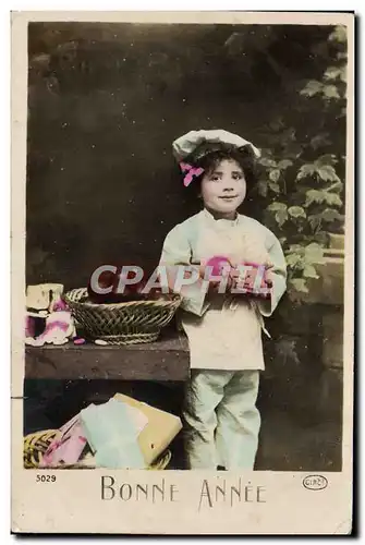 Cartes postales Fantaisie Enfant Patissier