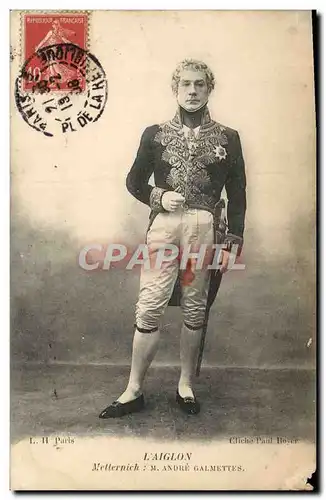 Cartes postales L&#39aiglon Metternich M Andre Galmettes