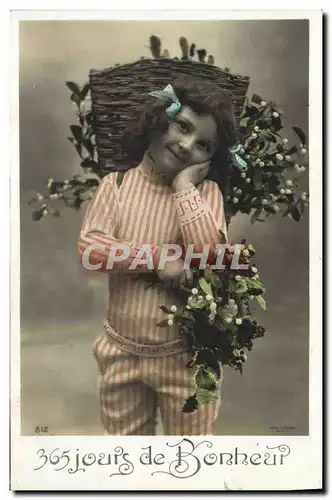 Cartes postales Fantaisie Enfant Bonne Annee