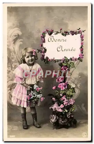 Cartes postales Fantaisie Enfant Bonne Annee