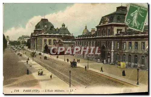 Cartes postales Paris L&#39Ecole Militaire