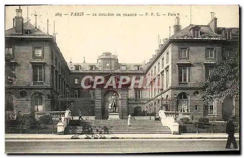 Cartes postales Paris Le College De France