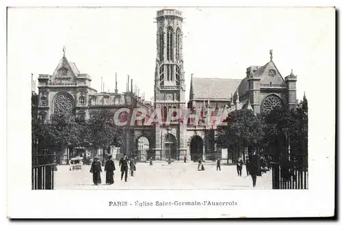 Cartes postales Paris Eglise Saint Germain L&#39Auxerrois