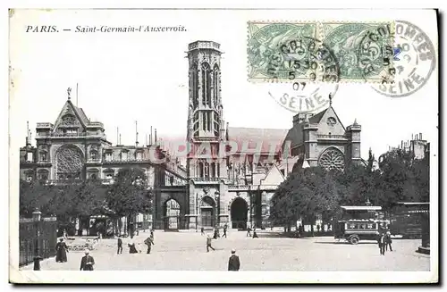 Cartes postales Paris Eglise Saint Germain l&#39Auxerrois