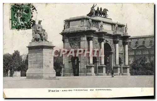 Cartes postales Paris Arc De Triomphe Du Carrousel