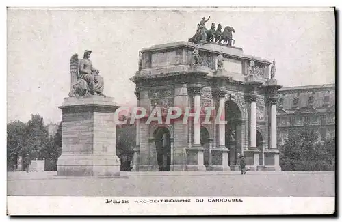 Cartes postales Paris Arc De Triomphe Du Carrousel