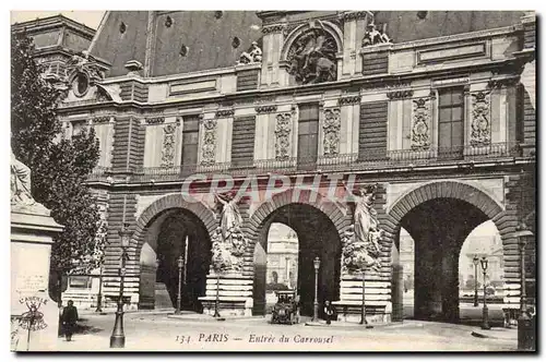 Ansichtskarte AK Paris Entree du Carrousel Automobile