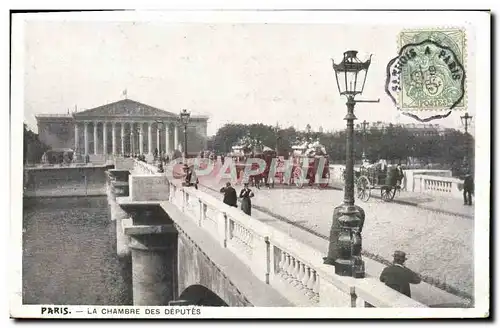 Cartes postales Paris La Chambre Des Deputes Omnibus