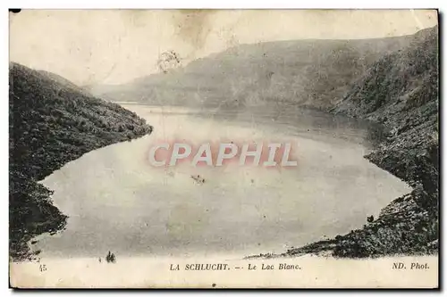Cartes postales La Schlucht Le lac blanc