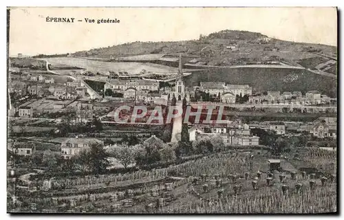 Cartes postales Epernay Vue generale