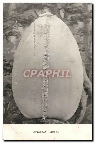Cartes postales Fantaisie Oeuf Paques