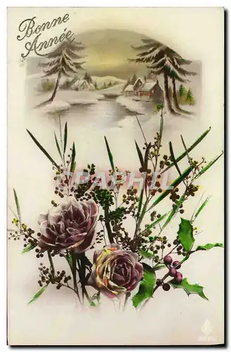 Cartes postales Fantaisie Fleurs